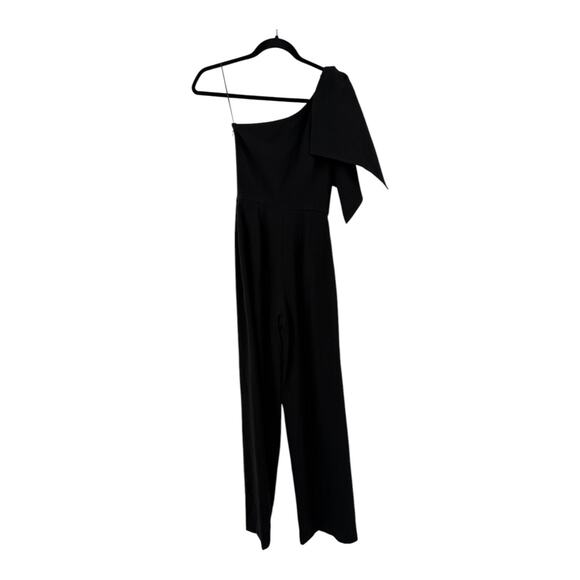 Dress the Population Jumpsuit Tiffany One shoulder black size XX-Small XXS - Picture 4 of 6